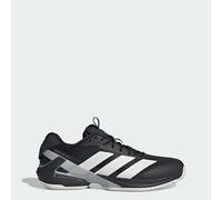 Chaussure de tennis Adizero Ubersonic 5 Terre battue Core Black / Zero Metalic / Grey Two 48