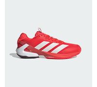Chaussure de tennis Adizero Ubersonic 5 Terre battue Lucid Red / Zero Metalic / Aurora Ruby 47 1/3