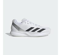 adidas Homme Courtflash Speed 2 Mens Tennis Shoes Chaussures, Cloud White/Cloud White/Core Black, 45 1/3 EU