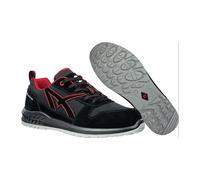 Chaussure De Travail Clifton St Low Pointure 43 Noire/Rouge Cuir Velours Hydroph