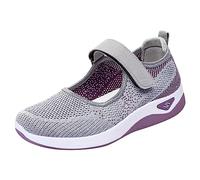 Chaussure de Ville Homme Mode été Femmes Chaussures décontractées Fond Plat antidérapant Mouche tissé supérieure Respirant Confortable Crochet Boucle Facile à