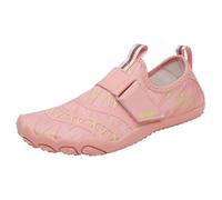 Chaussure d'eau Chaussures De Plage pour Aller dans Leau Femme Marche Chausson Piscine Eau Minimalistes Homme D Bateau Aquatiques Water Shoes Aquatique Sandales Plastique Pieds Nus,Rose-437