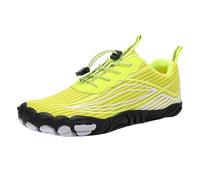 Chaussure eau Nouvelles Chaussures de pataugeoire antidérapantes de grande taille en plein air cinq orteils Chaussures randonnée et d'alpinisme couples fitness et sport Cr haussure (Yellow, 39)
