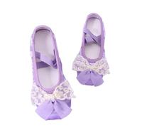 Chaussure Enfant Fille- Chaussure Filles Confortable De Danse D'été De Ballet à Semelle Souple pour Tout-Petits De Spectacle De Récital Et De Fête Légères Et Flexibles Base