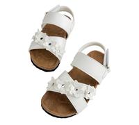 Chaussure Enfant Fille, Chaussures De Plage De Plage Décontractées Et Confortables en Bois Tendre pour BéBé Fille avec Semelles Souples à Enfiler Et Sandales