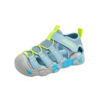 Chaussure Enfant Garcon Fille Baskets pour Enfants Sneaker Sport Léger Mode Respire Respirant Décontractées Confortable Antidérapantes pour Le Sport et L'athlétisme (Sky Blue, 35.5 Big Kids)