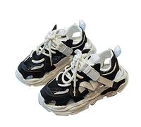 Chaussure Enfant Garçon Fille Baskets Running Enfant Sneaker Sport Léger Mode Respire Respirant Activités Extérieures Antidérapantes pour Le Fitness et Les Loisirs (C, 36.5 Big Kids)