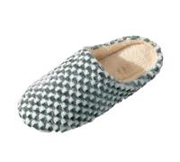 Chaussure Escarpin 2022 nouveau à muet japonais intérieur pantoufles plancher en bois maison antidérapant Couple hommes et femmes grande taille coton Bottines Pour Hommes Habillées Bout Ouvert (E, 43)