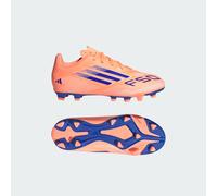 adidas Kids' Chaussure F50 Club Terrain Souple/Multi-Surfaces Enfants, Beam Orange/Lucid Blue/Cloud White, 30