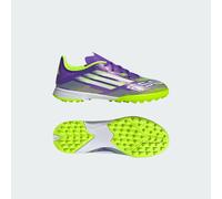Chaussure F50 League Turf Enfants Purple Rush / Cloud White / Lucid Lemon 34