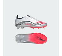 Chaussure F50 Messi Elite Terrain souple Enfants Cloud White / Lucid Red / Silver Metallic 31 1/2