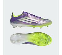 ADIDAS PERFORMANCE Chaussure de foot 'F50 Pro' vert clair / violet foncé / blanc cassé, Taille 38