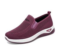 Chaussure Femme ble Basket Legere Chaussures De Marche Plage/Bureau/Voyage Orthopédique Femmes Confort 8h Orthopédiques Été Baskets sans Laçage À Plateforme Basquette Ouverte