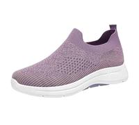 Chaussure Femme Confortable Chaussures Chic et Élégant Women's Mesh Casual Shoes Spring Summer and Autumn Fly Woven Breathable Casual Shoes Lightweight Mesh Walking Chaussure de Sport Femme Sneakers