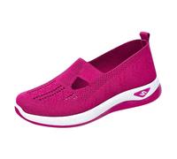 Chaussure Femme Confortable et Elegante Baskets sans Laçage pour Femmes Chaussures de Marche À Plateforme Orthopédique Légères et Confortables Amortissement Accru et Soulagement des Pieds 2025