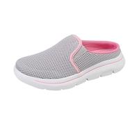 Chaussure Femme Confortable Ete en Maille Basket Légères Respirantes Baskets Orthopédique À Plateforme Antidérapante Confortables sans Lacets Chaussure De Marche Sabots Mules Course Outdoor