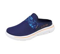 Chaussure Femme Confortable Légères Respirantes Baskets Ete en Maille Sneaker Orthopédique À Plateforme sans Lacets Antidérapante Chaussure De Fitness Sabots Mules Fitness Course Outdoor