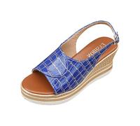 Chaussure Femme Sandales Femme Été Confortable Sandale Blanche Espadrille Blanches 41 Cuir Noire De Plage Ete 43 Chaussures Femmes Rond Compensées 44 Talon Compensé Petit Pied Large Sandalettes Chic