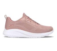 Chaussure Femme - SKECHERS - Bobs Sport Squad Chaos - Lacets - Rose - Textile 37