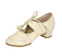 Chaussure Femme Talon Moyen Couleur Unie Sandale Danse Latine Ballet Modern Dance Élégante Polyvalente Cours Sorties Design Minimaliste Chic Idéal Femmes Style Confort
