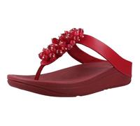 Chaussure Fitflop Modèle Fino Bead Cluster - Coleur Rouge 37