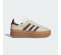Chaussure Gazelle Bold Cream White / Maroon / Gold Metallic 36 2/3