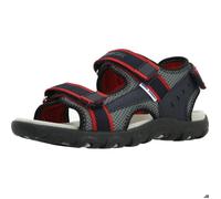 Chaussure Geox Modèle Jr Sandal Strada A - Coleur Rouge 27