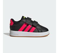 Chaussure Grand Court 3.0 Bébés Core Black / Lucid Red / Lucid Lemon 24