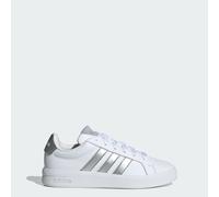 CHAUSSURE GRAND COURT 3.0 JUNIOR Cloud White / Silver Metallic / Silver Metallic 35 1/2