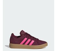 adidas Femme Grand Court Base 00S Shoes, Shadow Red/Lucid Pink/Gum, 41 1/3 EU