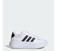 adidas Women's Chaussure Grand Court Platform, Cloud White/Core Black/Core Black, 42