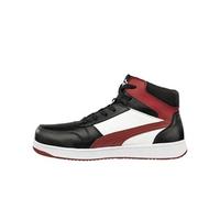 Puma Chaussures de sécurité FRONTCOURT mi-hautes S3L ESD noir/blanc/rouge 630050 45