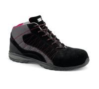 Chaussure de sécurité haute S1P HRO HI CI SRA MOUVEMENT noir/gris P45 - - LEVANT-45