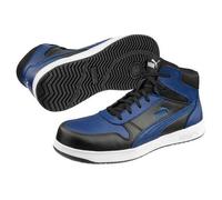 Chaussures de sécurité mi-haute FRONTCOURT S3L ESD bleu/noir - PUMA SAFETY - 630070 45