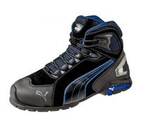 ISM Sicherheitsstiefel Rio Black Mid Taille 40 noir/bleu cuir S3 SRC EN20345 Quantité:1