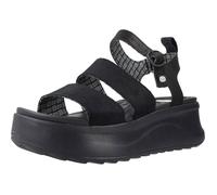 Hey Dude - Delray Buckle Classic - Femme - Chaussures - Noir - Taille: 41 EU