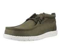 Chaussure Hey Dude Modèle Wally Mid Canvas - Coleur Vert 44