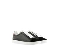 Chaussure Homme Armani Exchange Basket Cuir Black + Vin + Op.white 44 Choix = P