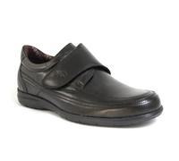 Chaussure homme en cuir FLUCHOS LUCA - Noir - Confortable pour le travail ou les longues heures debout 44