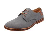 Chaussure Homme Ville Lacets Chaussure Derby Hommes Cuir Artificiel Ville Vernis Brogues Casual Derby Brogues Mariage Classique Chaussures Oxfords pour Hommes Hommes