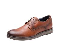 Chaussure Homme Ville Male Sneakers Autumn Winter Men Casual Shoes Business Work Office Lace-up Dress Shoes for Men(Chocolate,44)