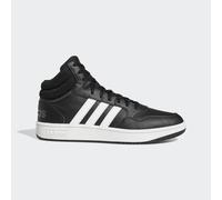 adidas Homme Hoops 3.0 Mid Lifestyle Basketball Classic Vintage Shoes, Core Black / Cloud White / Grey Six, 48 EU