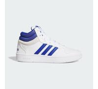 adidas Mixte Hoops Mid Classic Shoes, FTWR White/Team Royal Blue/Orbit Grey, 49 1/3 EU