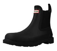 Hunter Boots – Bottines Commando Chelsea Femme Noir 37