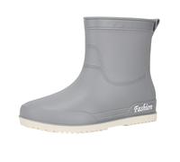 Chaussure Imperméable Antidérapant - Botte En Caoutchouc Homme Femmes Ample Boots Épaisse Léger Chaussure Décontracté Elastique Plein Air Bottes De Pluie Mi Haute
