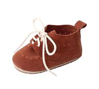 Chaussure,Infant Girls Boys Single Shoes First Walkers Shoes Toddler Soft Bottom Chaussures de Princesse Respirantes Chaussette De Rêve(Coffee,22 Toddler)