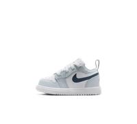Chaussure Jordan 1 Low Alt pour bébé et tout-petit Blanc/Aura/Squadron Blue 23.5
