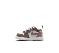 Chaussure Jordan 1 Low Alt pour bébé et tout-petit Olive Grey/Summit White/Pale Ivory/Enigma Stone 27