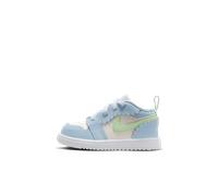 Chaussure Jordan 1 Low Alt SE pour bébé et tout-petit Half Blue/Sail/Blanc/Vapor Green 22