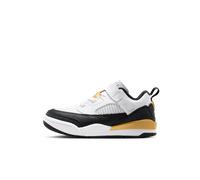 Chaussure Jordan Spizike Low pour enfant Blanc/Metallic Gold/Noir 34